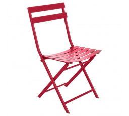Skládací židle Greensboro červená