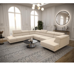 Rohová sedací souprava EMPORIO MAX II 300X350X180 - levá, béžová