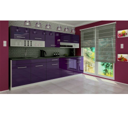 Kuchyňská linka Devil 260 fialový lesk