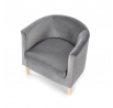 Křeslo CLUBBY 2, šedé
