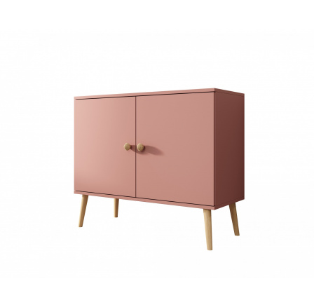 Komoda Deri Růžová+Růžová Komoda Deri Růžová+Růžová