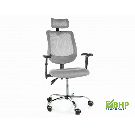 Kancelářské křeslo Q-118 R, Šedá