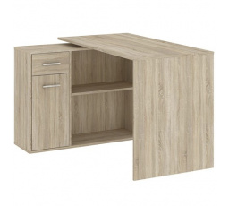 Psací stůl NASH 1D1S, Dub Sonoma