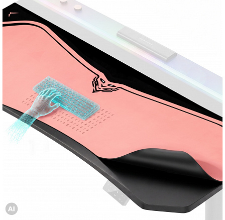 Velká herní podložka na stůl, růžová, 160x60 cm: Diablo X-Forge Akira Pink Velká herní podložka na stůl, růžová, 160x60 cm: Diablo X-Forge Akira Pink
