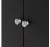 Šatní skříň REAL 2d, Černá