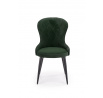 Jídelní židle K366, zelený Velvet