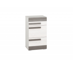 Botník BLANCO 20N, Borovice sněhová/šedá