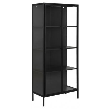 Vitrína Newcastle vysoká černá Vitrína Newcastle vysoká černá