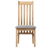 Jídelní židle, přírodní, masiv, C-2100 SIL2
