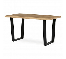 Jídelní stůl 140x80cm, mdf, divoký dub, HT-F4214 OAK