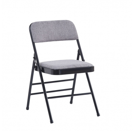 Skládací židle šedá - ATEST BHP K24-FXJG