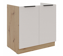 Kuchyňská skříňka Selva 80 ZL 2F dub artisan/kašmír