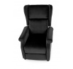 Polohovací křeslo AGUSTIN 2, Černá
