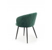 Jídelní židle K430, Zelená/Černá