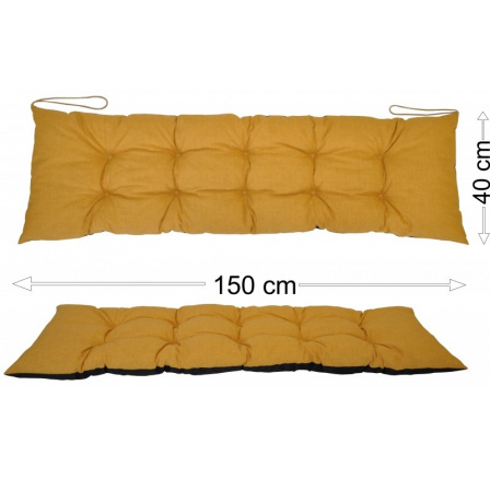 Podsedák 150x40 žlutý melír