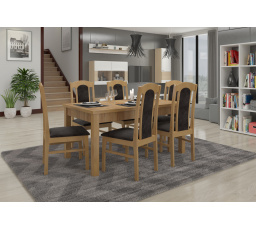 Sada stůl s židlemi RODOS 53 Craft Gold