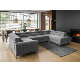Rohová sedací souprava ve tvaru U LOUIS, Gojo 05 Pravá