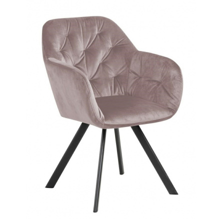 Židle Lola VIC Dusty Rose auto return