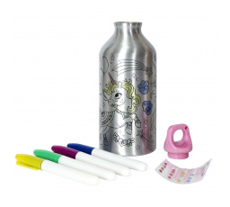 Láhev na vodu k vybarvování pro děti