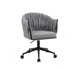 Otočné křeslo šedé FB37-FXJG