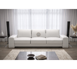 Sofa ZARA DL 270 cm - bílá eko kůže