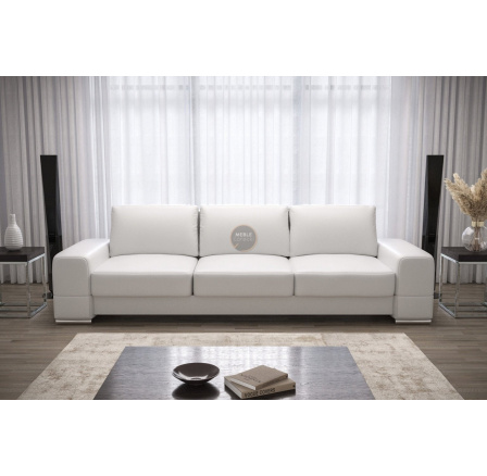 Sofa ZARA DL 270 cm - bílá eko kůže