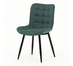 Jídelní židle, zelená, látka, HC-462 GRN2