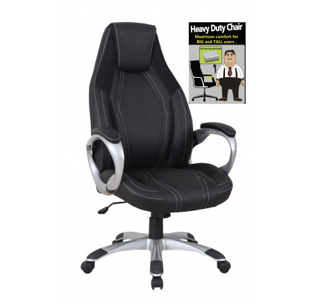 Kancelářská židle černá CX-1363H