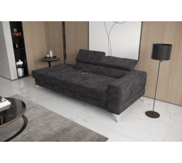 Sofa TOSCANIA II lenoška 205 cm - šedá, levá strana
