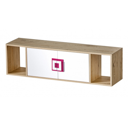 Police NICO 12, Světlý Dub/Bílá/Růžová