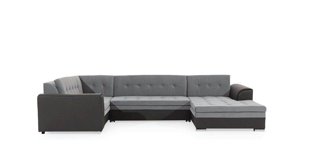 Rohová sedací souprava DAMARIO, Monolith 77/Monolith 84, Pravá