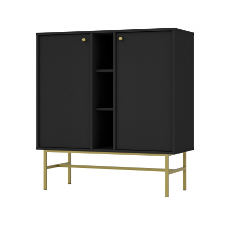 Komoda Tomila 822/3 černý grafit