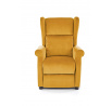 Polohovací křeslo AGUSTIN 2, Hořčicová