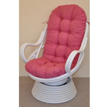 Polstr na křeslo Swivel malinový melír