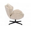 Otočné křeslo BETTY, Béžová 241/Černá