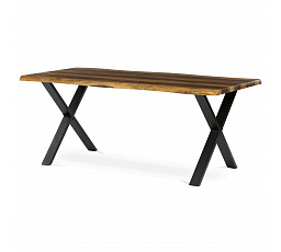 Jídelní stůl 180x90cm, mdf, old wood, HT-F4318 OLW