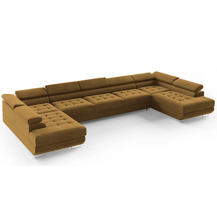 Sedací souprava BENJAMIN U 158 XL, Monolith 48 Sedací souprava BENJAMIN U 158 XL, Monolith 48