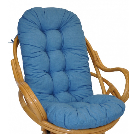 Polstr na křeslo Swivel tyrkysový melír Polstr na křeslo Swivel tyrkysový melír