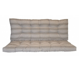 Polstr na zahradní houpačku 140 cm - látka Antik pruh