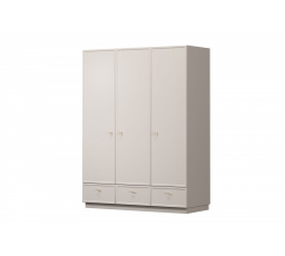 LORINI SKŘÍŇ 150 3D3SZ - kašmír / zlatá T-lišta / sokl