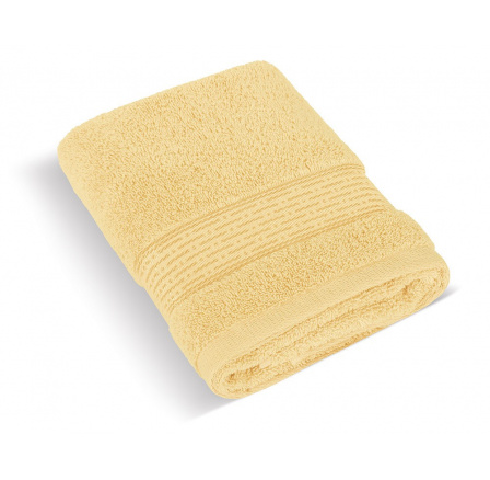 Froté osuška 70x140cm proužek 450g světle žlutá