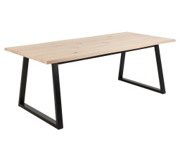 Stůl Malika dub bělený obdélníkový