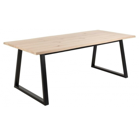 Stůl Malika dub bělený obdélníkový