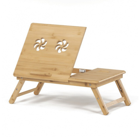 Odkládací stolek 55x35x25cm, bambus, bambus, DR-B070 NAT