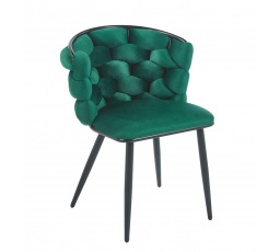 Židle velvet zelená K47-FXJG B