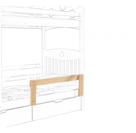 Zábradlí - Barva korpusu: přírodní borovice