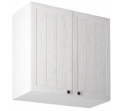 Kuchyňská horní skřínka PROWANSJA G80, Bílá/Borovice Andersen