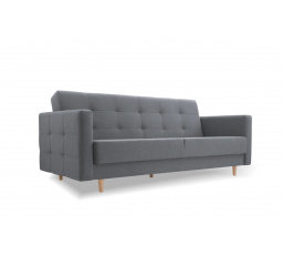 Pohovka rozkládací GODIVO Tmavě šedá, Norn 15