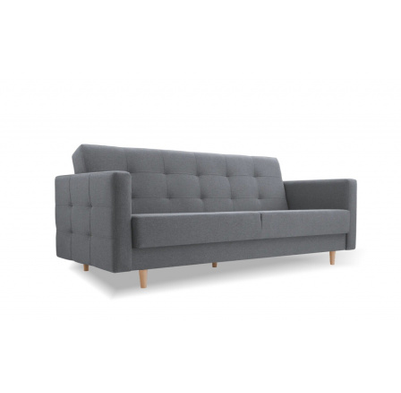 Pohovka rozkládací GODIVO Tmavě šedá, Norn 15