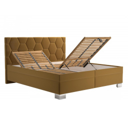 Postel Paloma 160x200, žlutá